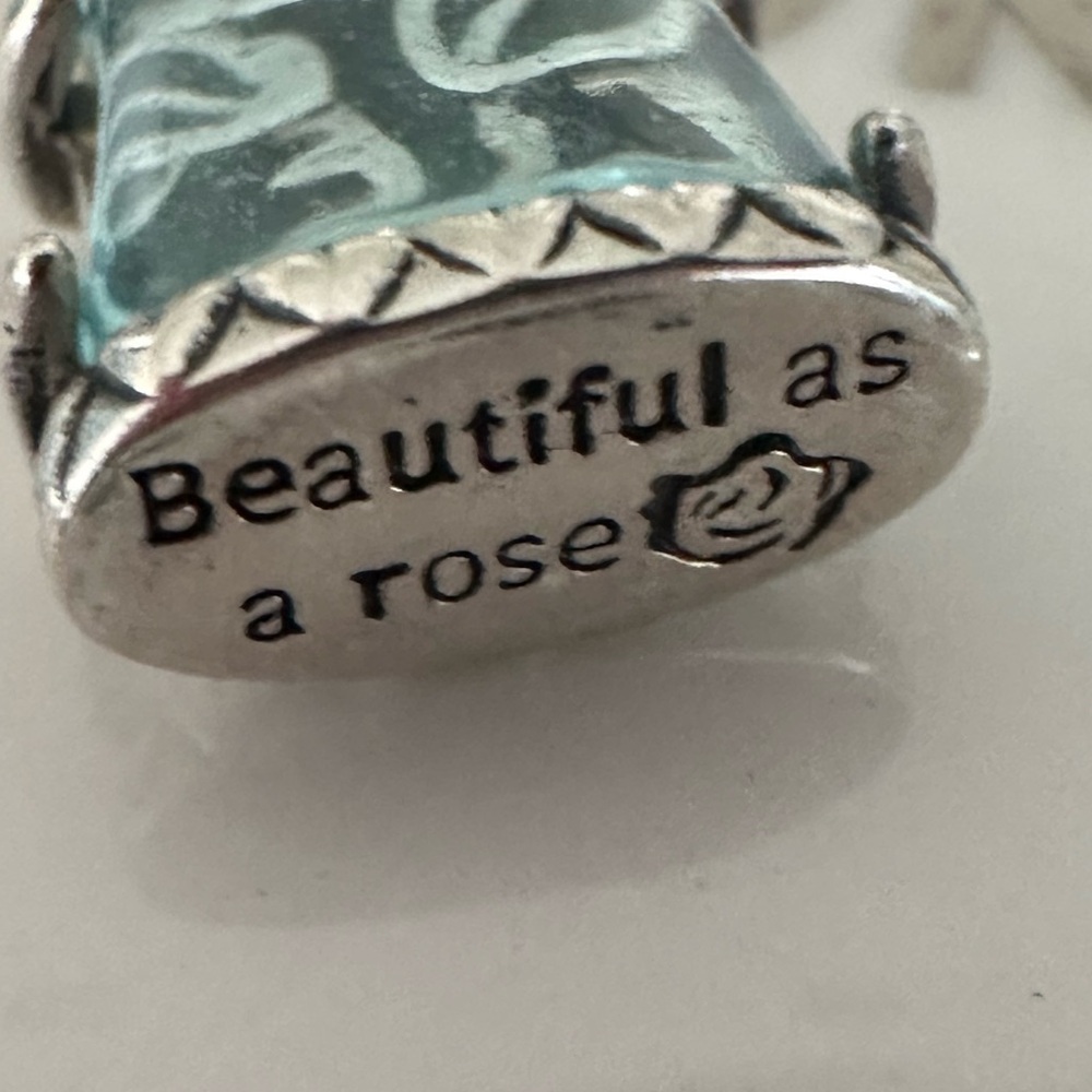 Pandora Disney Beauty And The Beast Enchanted Ros… - image 7